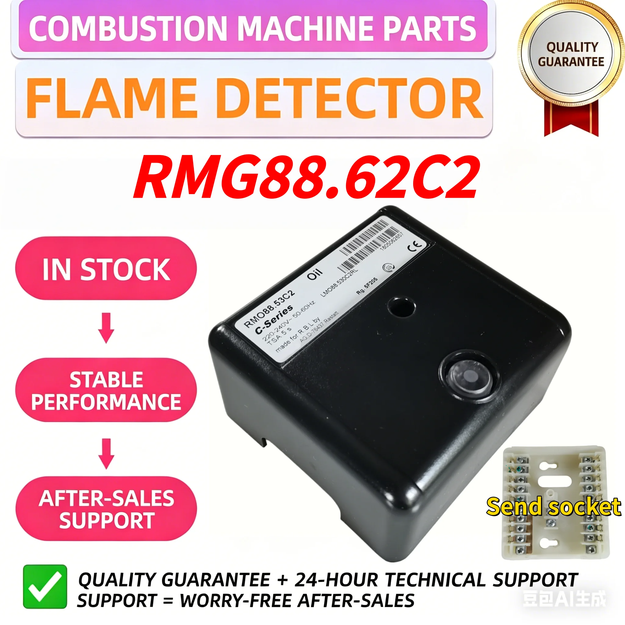 Combustion System Spare Parts RMG88.62C2 Modulating Controller Burner Control Box Unit, 24h Fast Shipping
Combustion System Spare Parts RMG88.62C2 Modulating Controller Burner Control Box Unit, 24h Fast Shipping