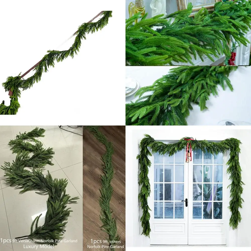 Realistic 18FT Norfolk Pine Christmas Garland for Indoor & Outdoor Holiday Decor
Realistic 18FT Norfolk Pine Christmas Garland for Indoor & Outdoor Holiday Decor