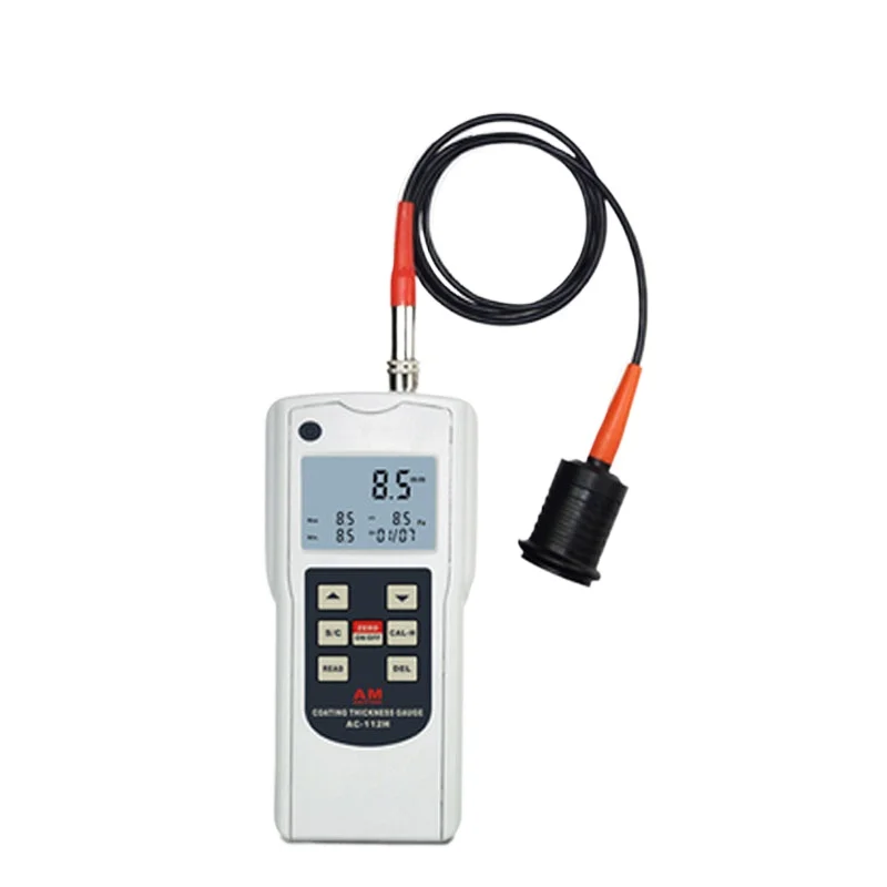 AC-112H Coating Coating Film Thickness Meter Paint Layer Thickness Gauge 0-12mm
AC-112H Coating Coating Film Thickness Meter Paint Layer Thickness Gauge 0-12mm
