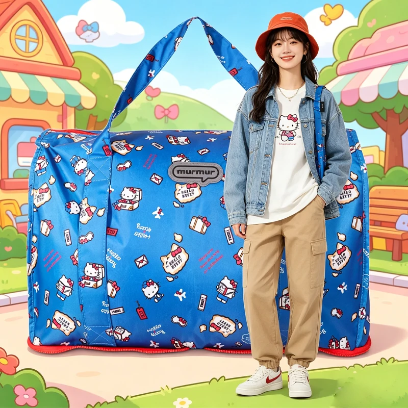 Anime Sanrios Hellokittys Travel Bag Figure Kawaii Cartoon Fold Luggage Bag Portable Cute Printing Travel Handbag Large Capacity
Anime Sanrios Hellokittys Travel Bag Figure Kawaii Cartoon Fold Luggage Bag Portable Cute Printing Travel Handbag Large Capacity