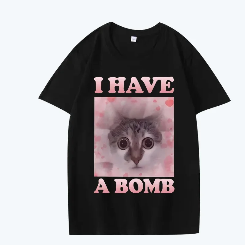 Футболка Have A Bomb с забавным котом Dank Meme для мужчин и женщин, Лидер продаж, топы унисекс с короткими рукавами и летним принтом
Футболка Have A Bomb с забавным котом Dank Meme для мужчин и женщин, Лидер продаж, топы унисекс с короткими рукавами и летним принтом