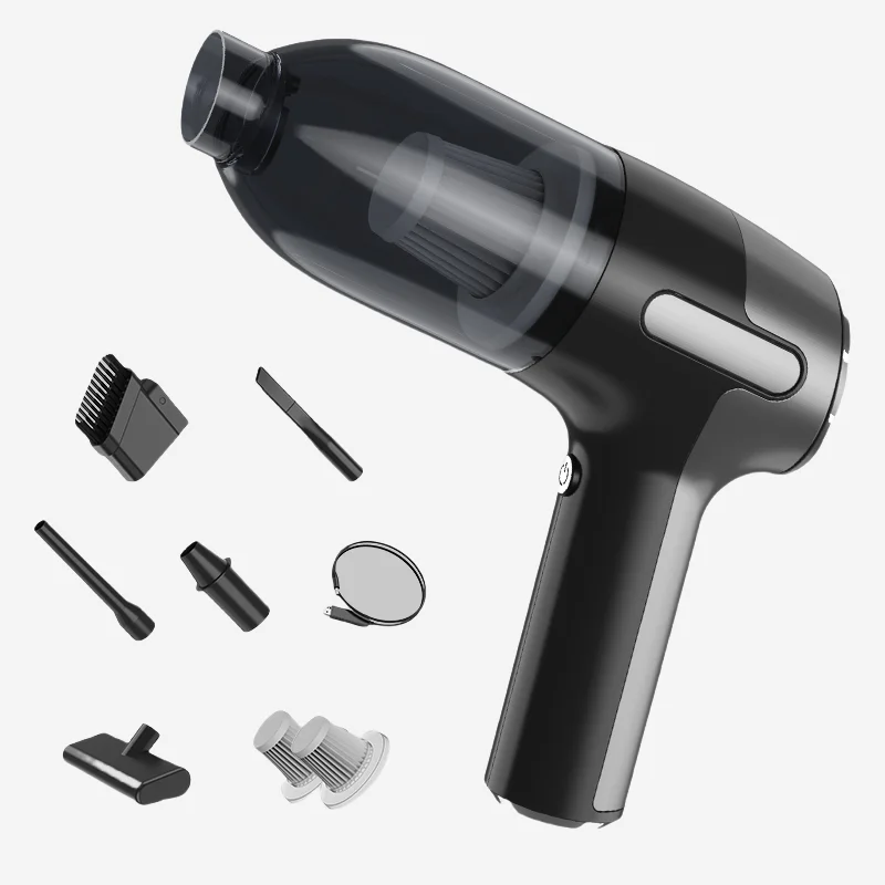CHONGTENG Factory Wholesale 120W Portable Mini Cordless Car Vacuum Cleaner ABS Hand Blow Suction Dust Collector Blower
CHONGTENG Factory Wholesale 120W Portable Mini Cordless Car Vacuum Cleaner ABS Hand Blow Suction Dust Collector Blower