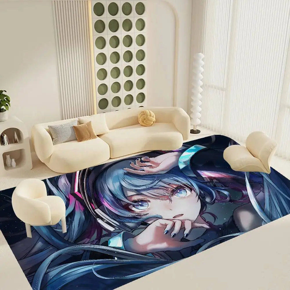 Popular Singer M-Miku Cute Floor Mat Non-Slip Laundry Room Mat Laundry Decor Balcony Child Living Room Bedside Mats
Popular Singer M-Miku Cute Floor Mat Non-Slip Laundry Room Mat Laundry Decor Balcony Child Living Room Bedside Mats