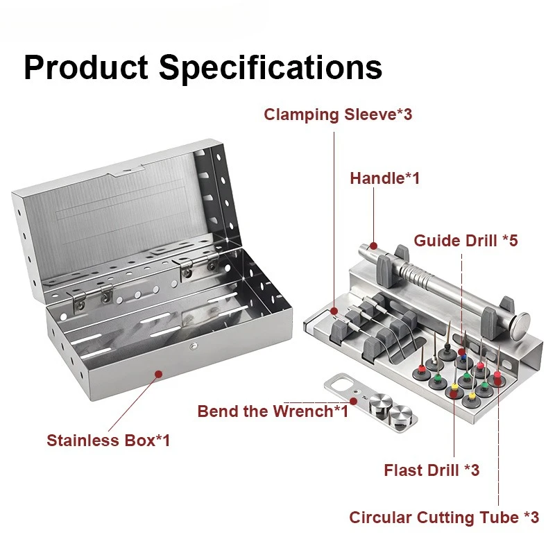 1SetDental Instruments & Materials Root Canal File Retriever Set Dental Nickel-Titanium Alloy Broken File Separator Autoclavable
1SetDental Instruments & Materials Root Canal File Retriever Set Dental Nickel-Titanium Alloy Broken File Separator Autoclavable