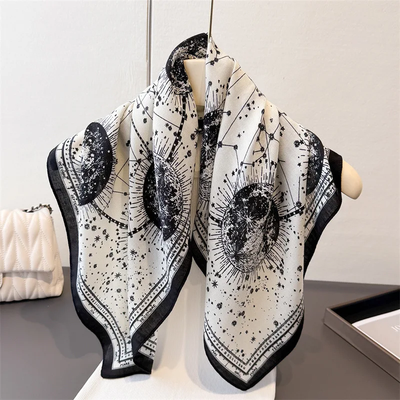 New Square Scarf Women Retro Paisley Cashew Print Neckerchief Female Foulard Head Hijab Hairband Soft Neck Bag Ribbon
New Square Scarf Women Retro Paisley Cashew Print Neckerchief Female Foulard Head Hijab Hairband Soft Neck Bag Ribbon