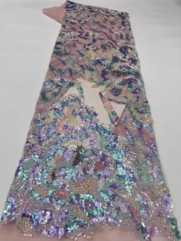5yard New mesh tissu nail bead flower shaped sequin embroidery fabrics for clothing Wedding dresses and formal wear fabric
5yard New mesh tissu nail bead flower shaped sequin embroidery fabrics for clothing Wedding dresses and formal wear fabric