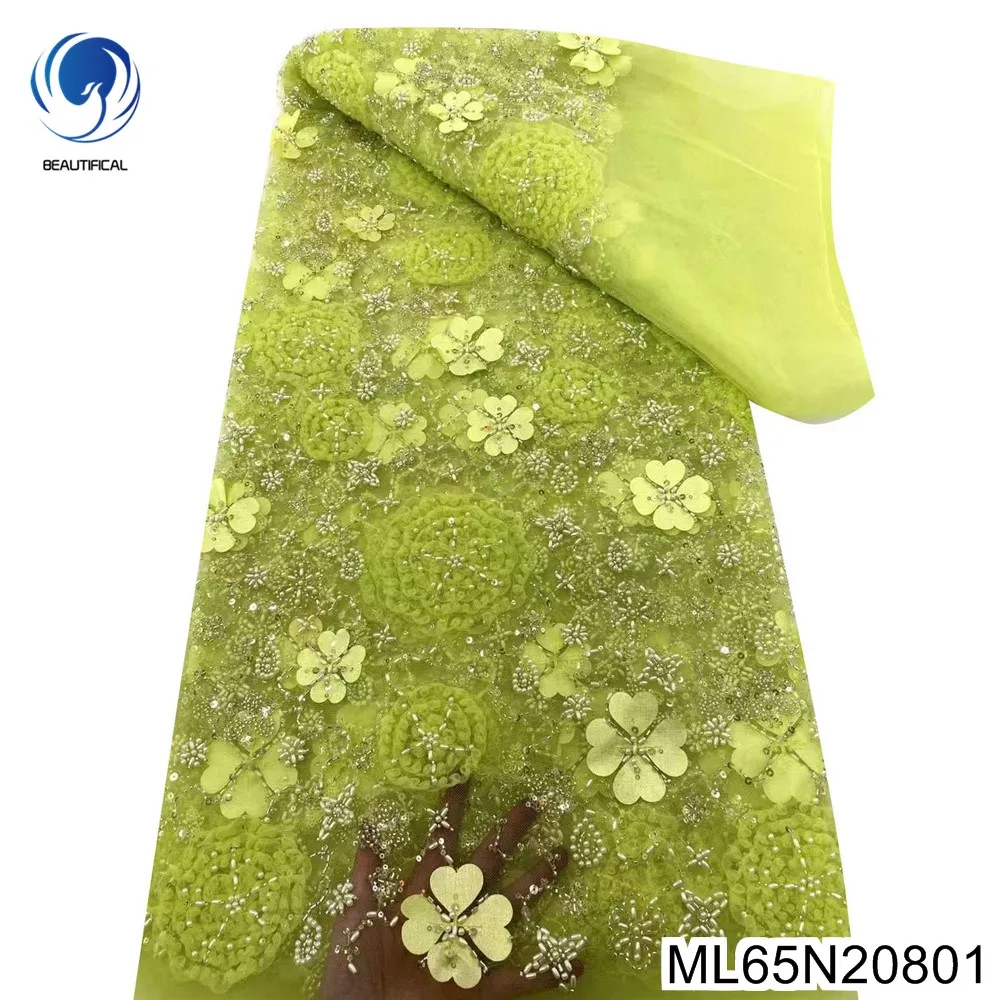 French Banquet Dresses with Sequined Tulle Lace Fabric, Handmade Bead, Exquisite Lady Collection, New Arrival, ML65N208
French Banquet Dresses with Sequined Tulle Lace Fabric, Handmade Bead, Exquisite Lady Collection, New Arrival, ML65N208