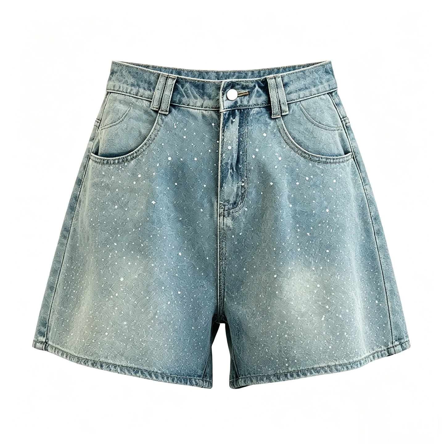 2025 Summer Plus Size Wide Leg Denim Shorts High Waist Rhinestone Slim Casual Jeans Curvy Ladies 566
2025 Summer Plus Size Wide Leg Denim Shorts High Waist Rhinestone Slim Casual Jeans Curvy Ladies 566