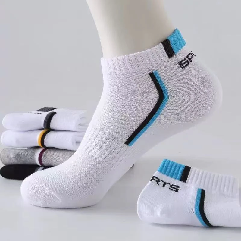 5 Pairs New Summer Sport Socks Trendy Fashionable Simple Versatile Men Ankle Socks Comfortable Lightweight Breathable Socks
5 Pairs New Summer Sport Socks Trendy Fashionable Simple Versatile Men Ankle Socks Comfortable Lightweight Breathable Socks