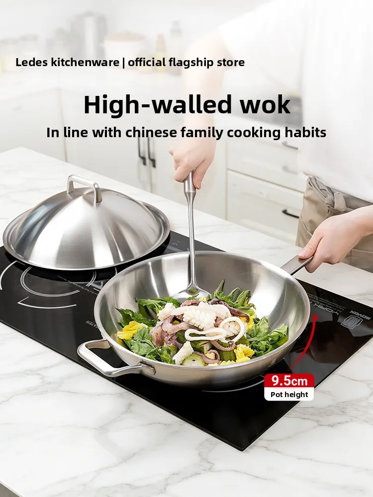 ZML stainless steel pot for household cooking non-stick wok uncoated flat bottom gas stove
ZML stainless steel pot for household cooking non-stick wok uncoated flat bottom gas stove