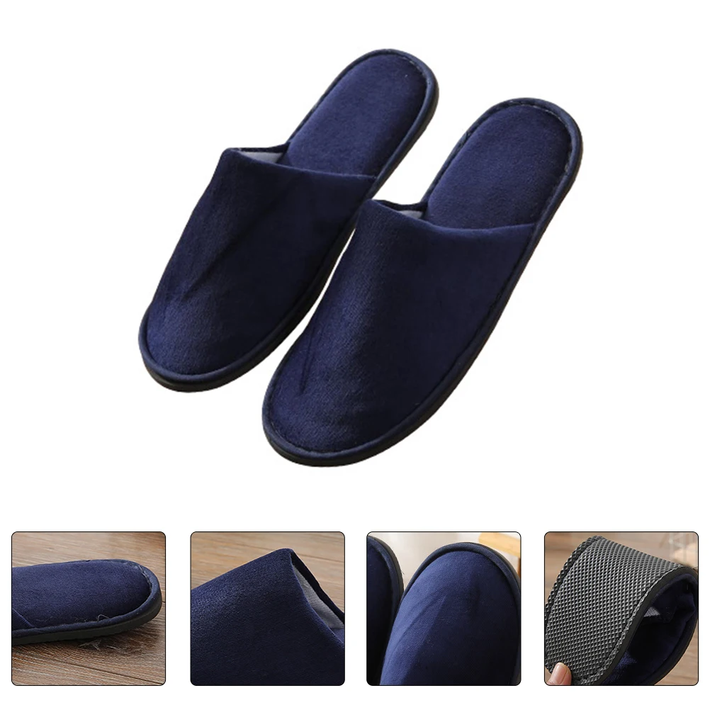 2 Pairs Skidproof Disposable Slippers Elastic Sole Ventilated Travel Slipper for Home One Time Use Comfort
2 Pairs Skidproof Disposable Slippers Elastic Sole Ventilated Travel Slipper for Home One Time Use Comfort