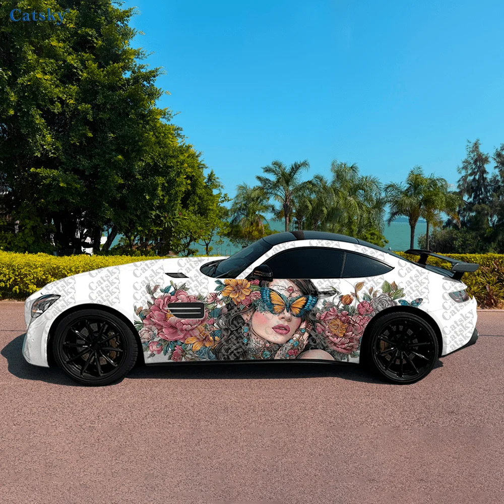 Floral & Butterfly Lady Car Side Sticker Decoration,PVC Waterproof Scratch Resistant Decal,Car Protection,Auto Accessories Gift
Floral & Butterfly Lady Car Side Sticker Decoration,PVC Waterproof Scratch Resistant Decal,Car Protection,Auto Accessories Gift