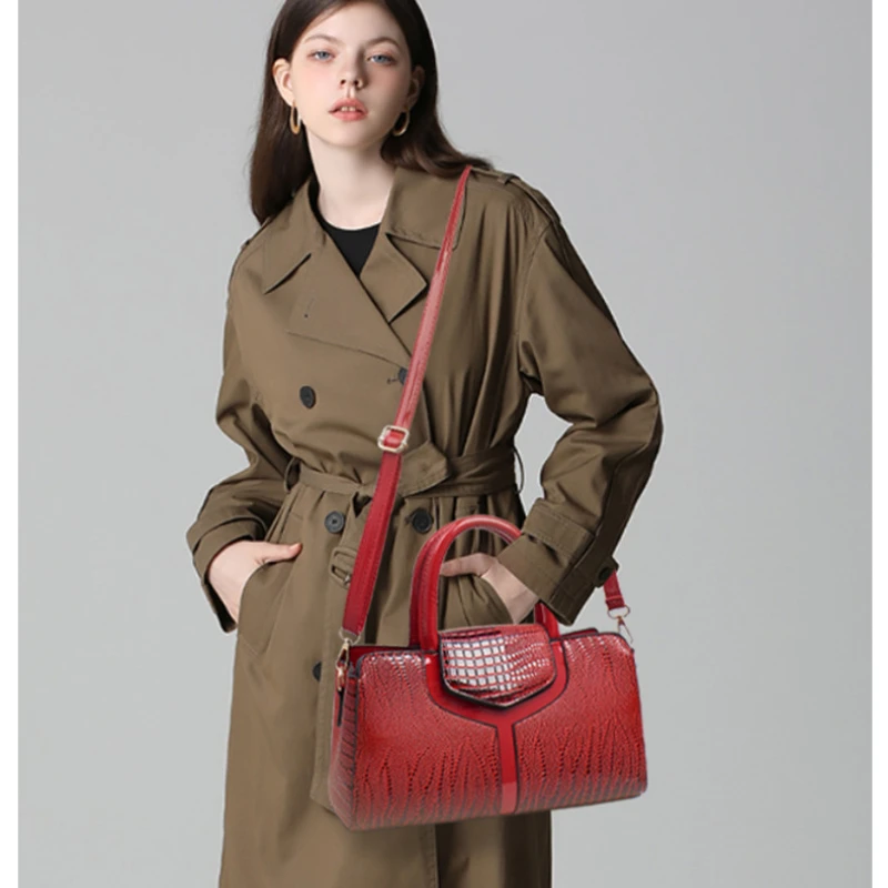 Luxury Purses and Handbags High Quality Soft Leather Shoulder Bags for Women Designer Elegant Ladies Crossbody Messenger Bag Sac
Luxury Purses and Handbags High Quality Soft Leather Shoulder Bags for Women Designer Elegant Ladies Crossbody Messenger Bag Sac