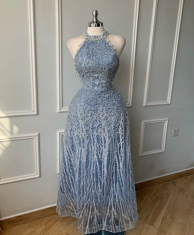 Aenyrst Elegant Vintage Evening Party Dresses Blue Beads Mermaid Luxurious High Quality Lace Prom Gowns Customized Saudi Dubai
Aenyrst Elegant Vintage Evening Party Dresses Blue Beads Mermaid Luxurious High Quality Lace Prom Gowns Customized Saudi Dubai