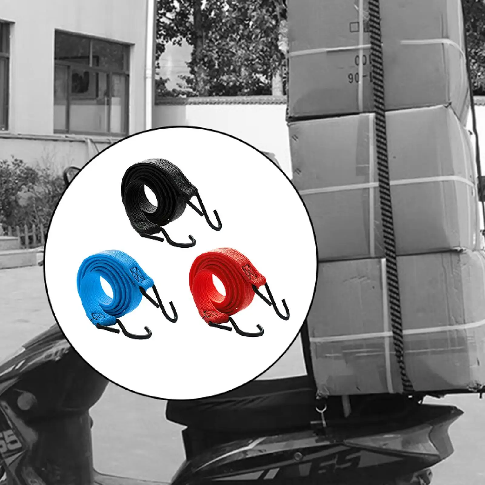 Bike Bungee Cord Tying Rope Multipurpose Bicycle Luggage Carrier Elastic Strap for Cycling Backpacking Riding Travel Cargo Rack
Bike Bungee Cord Tying Rope Multipurpose Bicycle Luggage Carrier Elastic Strap for Cycling Backpacking Riding Travel Cargo Rack