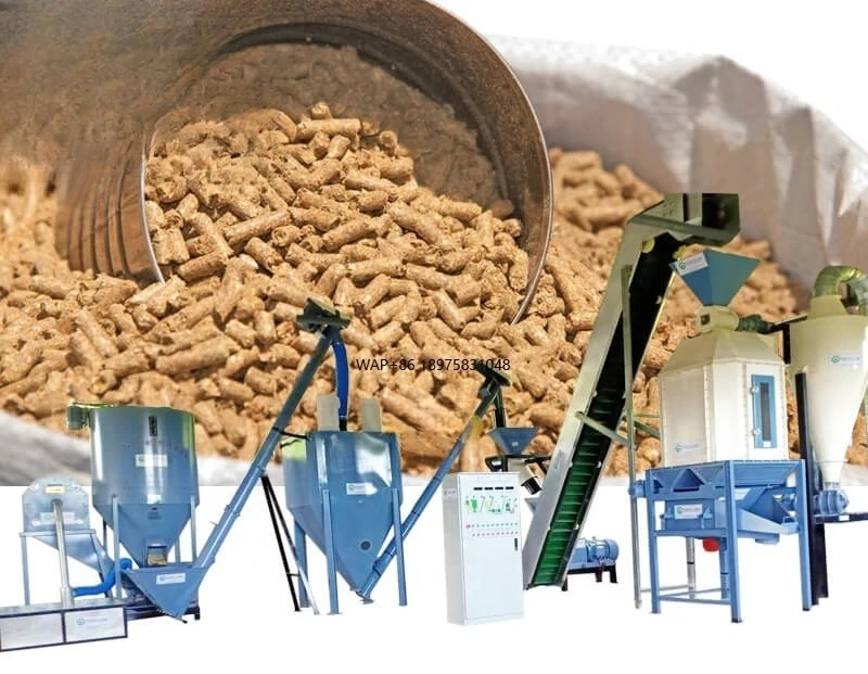 1-5 t/h Animal Pet Feed Food Processing Machine Production Line Feed Pellet Machine Chicken and Cow Feed Machine Pelletizing
1-5 t/h Animal Pet Feed Food Processing Machine Production Line Feed Pellet Machine Chicken and Cow Feed Machine Pelletizing