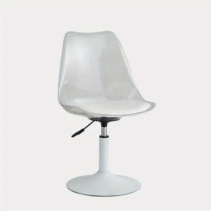 Transparent Swivel Chair, Office Backrest Chair, Adjustable Height Single Chair for Office, Dormitory, Living Room & Study Room
Transparent Swivel Chair, Office Backrest Chair, Adjustable Height Single Chair for Office, Dormitory, Living Room & Study Room