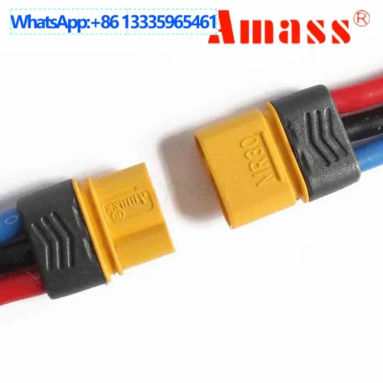 10Pcs ams MR30 plug XT30 three-core version with sheath 2mm gold-plated wire-to-wire connector AMASS genuine
10Pcs ams MR30 plug XT30 three-core version with sheath 2mm gold-plated wire-to-wire connector AMASS genuine