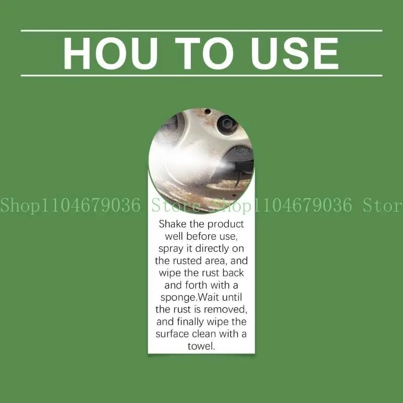 652F Rust Remover Sprayer,Upgrade Rust Remover for Metal, Car Scratch Remover, Iron Stain Cleaner for Metal Tool Car
652F Rust Remover Sprayer,Upgrade Rust Remover for Metal, Car Scratch Remover, Iron Stain Cleaner for Metal Tool Car