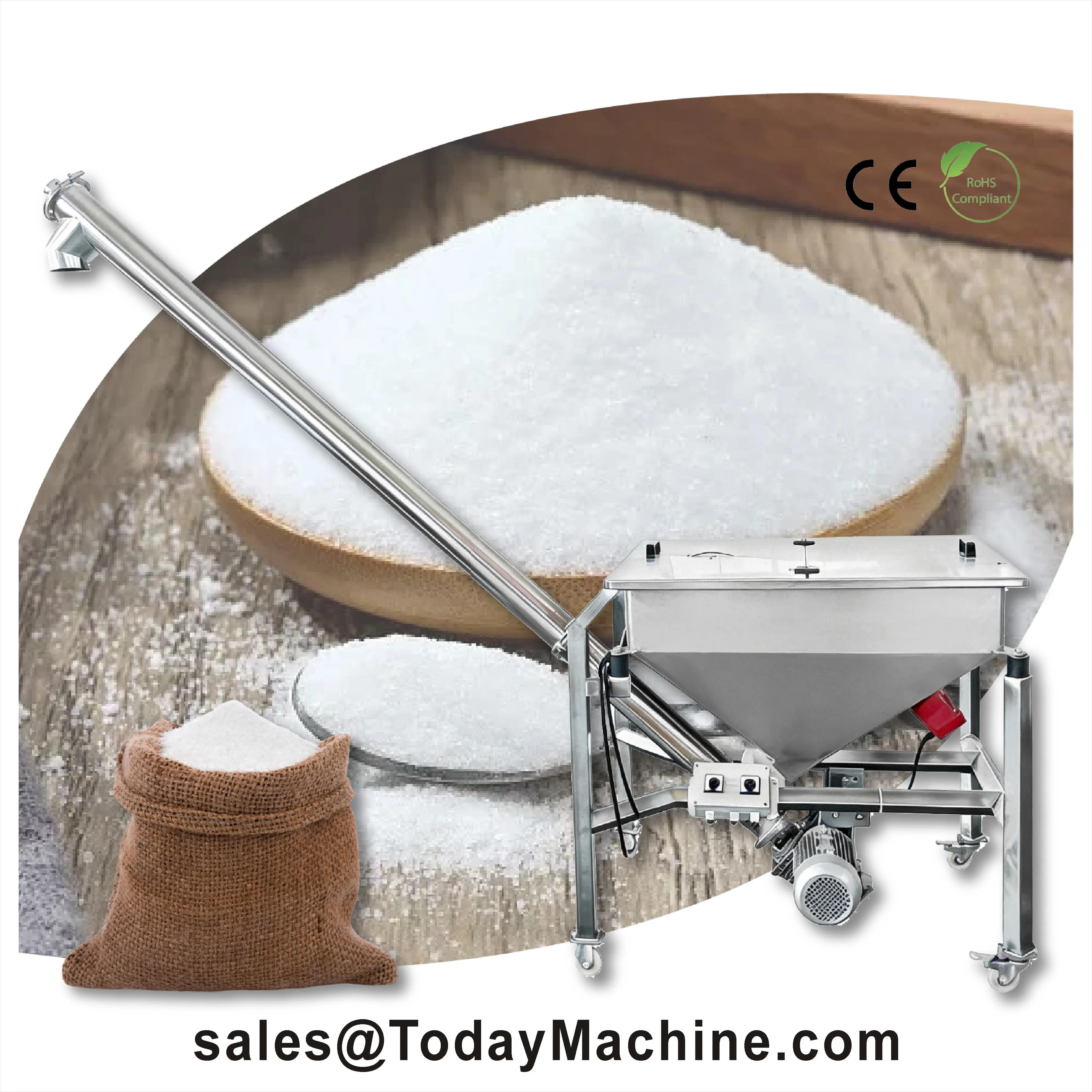 Factory Price Professional Custom Industry Inclined Hopper Screw Conveyor for Corn Handling
Factory Price Professional Custom Industry Inclined Hopper Screw Conveyor for Corn Handling