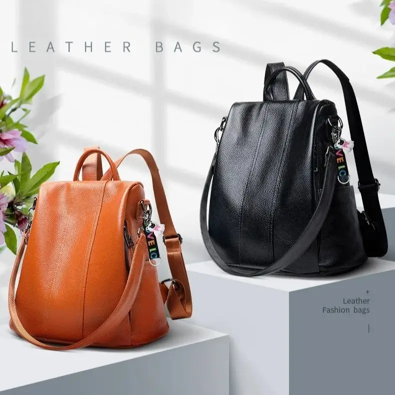 Women's Luggage and Leather Solid Color Shoulder Bag Leather Stitching Ladies Shoulder Bag Soft Large Capacity Wearable
Women's Luggage and Leather Solid Color Shoulder Bag Leather Stitching Ladies Shoulder Bag Soft Large Capacity Wearable