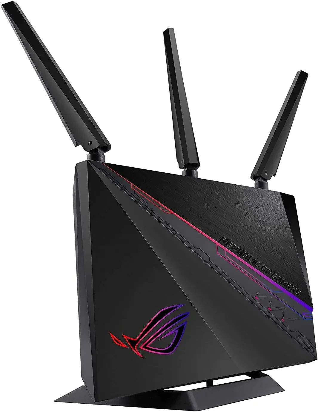 Gigabit Wireless Internet Router, NVIDIA GeForce Now, Aura RGB, Gaming Streaming, AiMesh Compatible, Lifetime Internet Security
Gigabit Wireless Internet Router, NVIDIA GeForce Now, Aura RGB, Gaming Streaming, AiMesh Compatible, Lifetime Internet Security