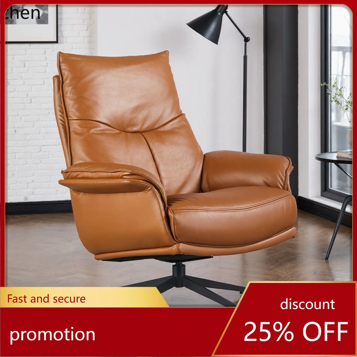 HXL Leather Comfortable Office Sofa Chair Business Swivel Backrest Sofa Chair
HXL Leather Comfortable Office Sofa Chair Business Swivel Backrest Sofa Chair