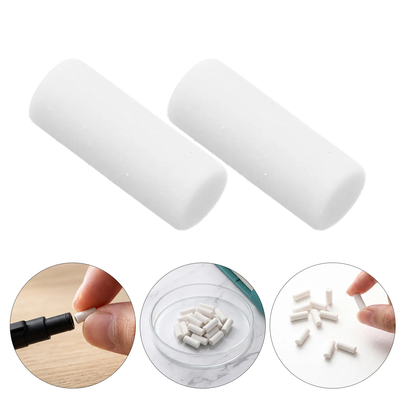 100Pcs Mechanical Pencil Eraser Refills 0.2x0.43 Inch White Rubber Effortless Replacement for Drawing Sketching Drafting
100Pcs Mechanical Pencil Eraser Refills 0.2x0.43 Inch White Rubber Effortless Replacement for Drawing Sketching Drafting