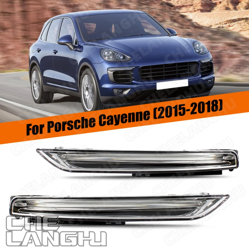 DRL For Porsche Cayenne 2015 2016 2017 2018 Front Bumper LED Daytime Running Light Car Accessories 7P5941181J 7P5941182J
DRL For Porsche Cayenne 2015 2016 2017 2018 Front Bumper LED Daytime Running Light Car Accessories 7P5941181J 7P5941182J