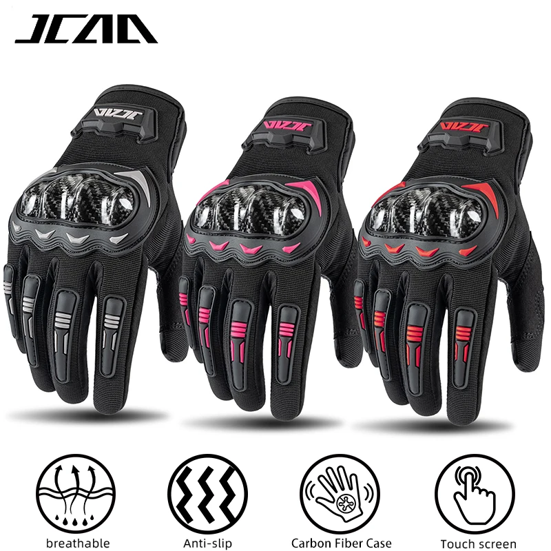 Motorcycle Gloves Men Women Carbon Fiber Shell Motocross Gloves Breathable Mesh Motorbike Gloves Touchscreen Moto Biker Gloves 
Motorcycle Gloves Men Women Carbon Fiber Shell Motocross Gloves Breathable Mesh Motorbike Gloves Touchscreen Moto Biker Gloves