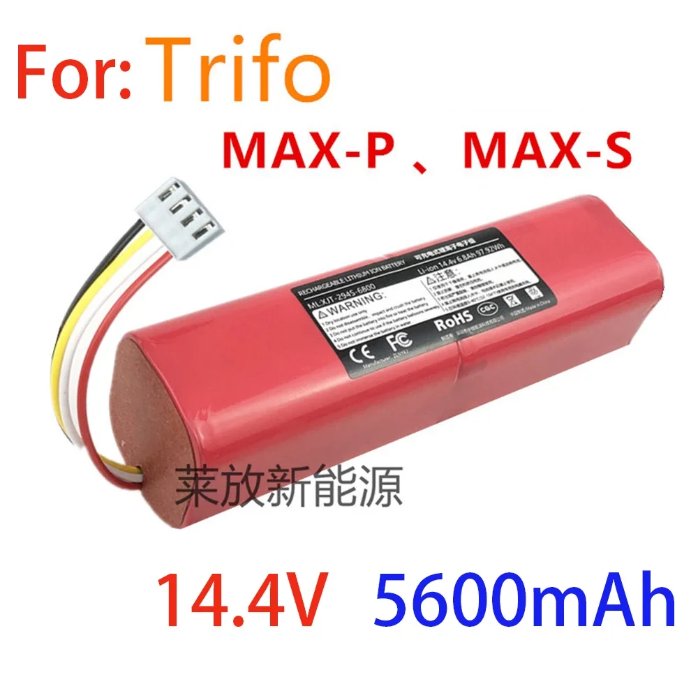 14,4 V 6800mAh 100% новая батарея INR18650 SUN-INTE-278-4S2P для Trifo MAX-P Robot Intelligent Cleaner
14,4 V 6800mAh 100% новая батарея INR18650 SUN-INTE-278-4S2P для Trifo MAX-P Robot Intelligent Cleaner