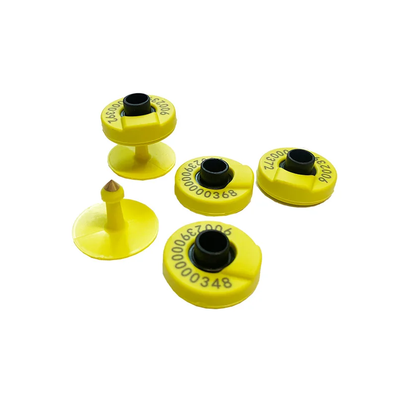 100pcs 134.2KHz ISO11784/785 FDX-B TPU male and female ear tag LF Passive RFID ear tag for animal cattle sheep pig management
100pcs 134.2KHz ISO11784/785 FDX-B TPU male and female ear tag LF Passive RFID ear tag for animal cattle sheep pig management