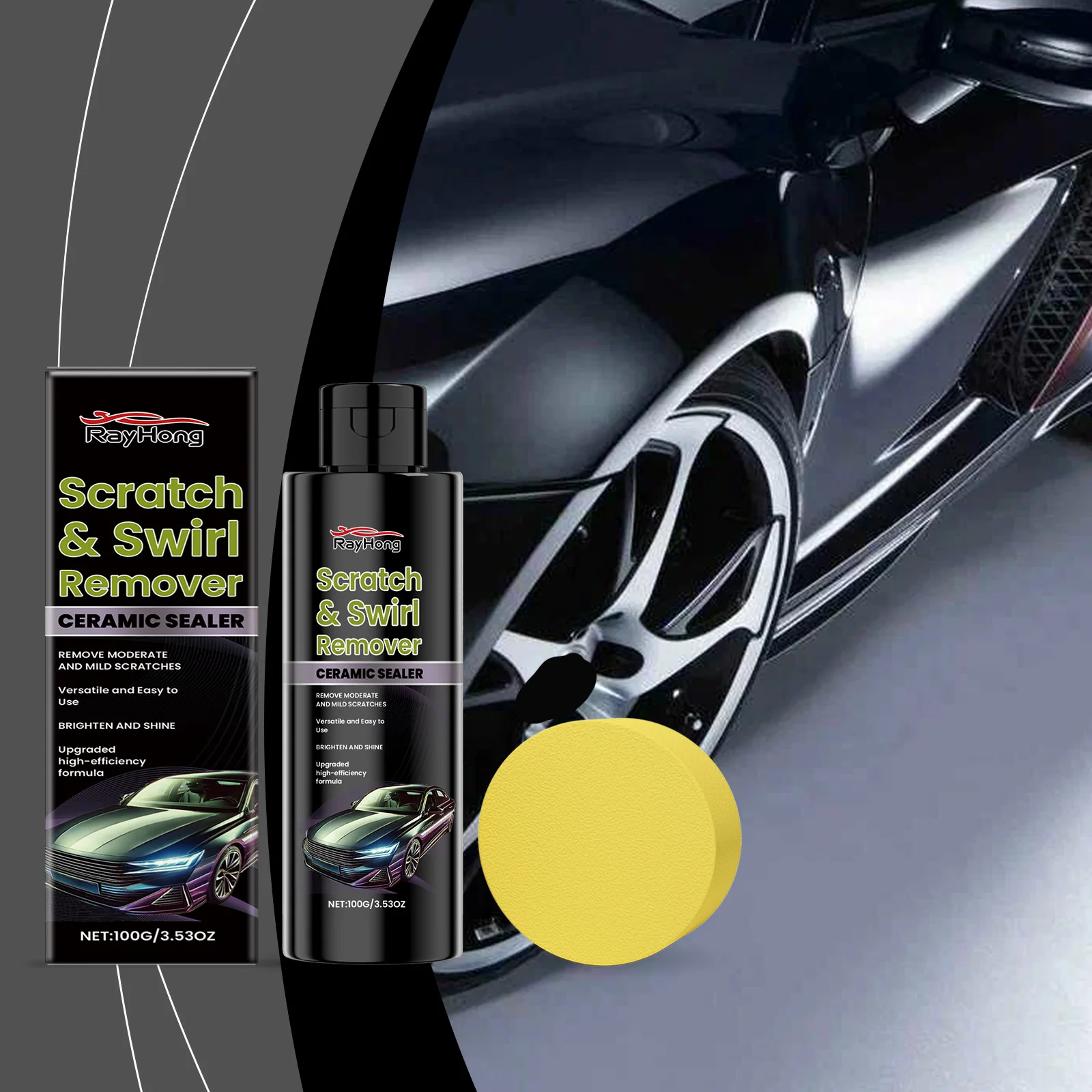 Car Detailing Scratch Remover - Fades Minor Scratches Polishes Paint Enhances Shine Restores Smoothness Coating Care Kit
Car Detailing Scratch Remover - Fades Minor Scratches Polishes Paint Enhances Shine Restores Smoothness Coating Care Kit