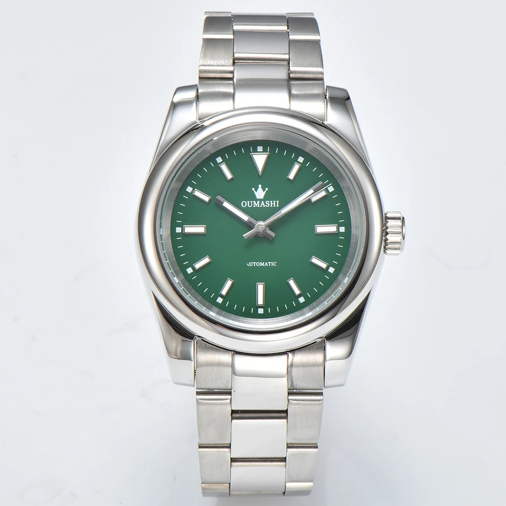 39mm case Watch NH35 Watch Luxury men's Watch sapphire glass for NH35 Automatic mechanical Movement Men's watch
39mm case Watch NH35 Watch Luxury men's Watch sapphire glass for NH35 Automatic mechanical Movement Men's watch