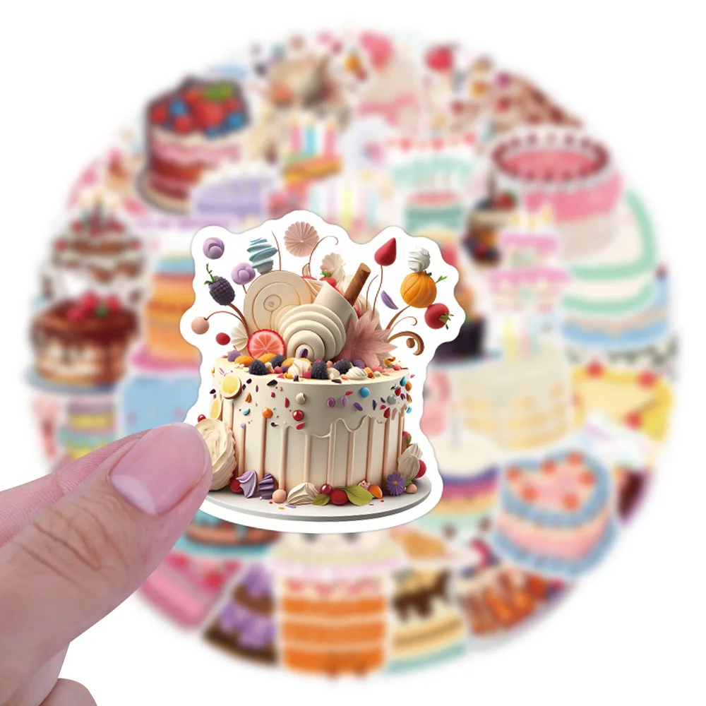 55PCS Birthday Cake Sticker Cartoon Cute Funny Decal Children's Toys Gift Creative DIY Wardrobe Pencil Box Skateboard Decal 
55PCS Birthday Cake Sticker Cartoon Cute Funny Decal Children's Toys Gift Creative DIY Wardrobe Pencil Box Skateboard Decal