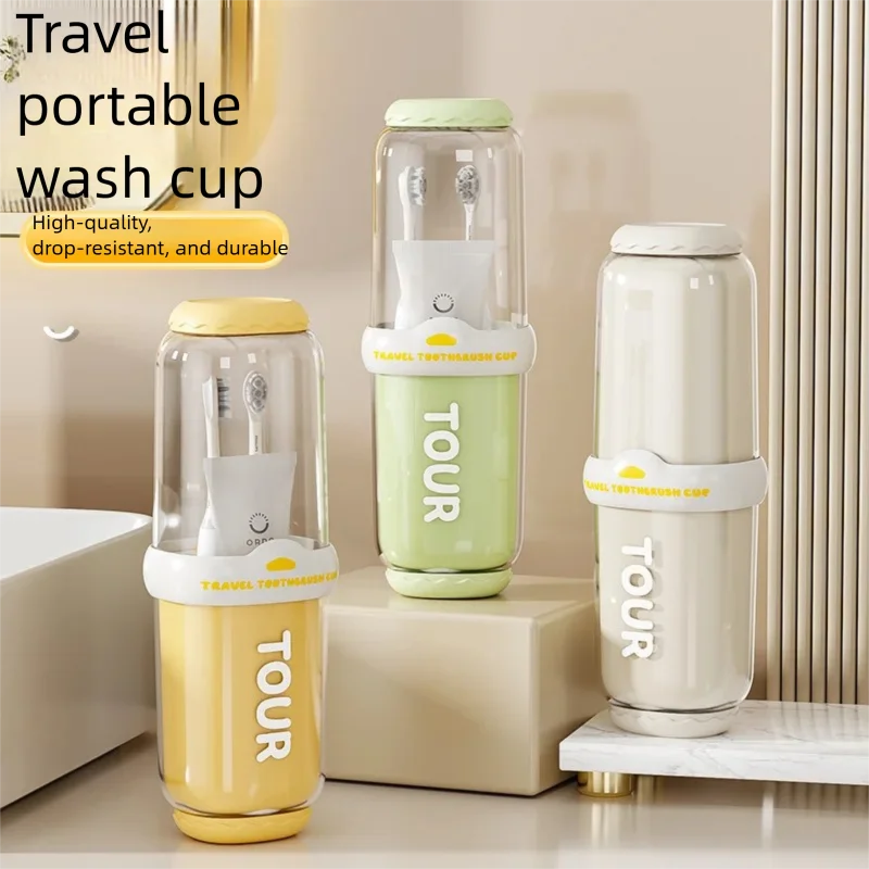 2/3/4 Set Portable Travel Toothbrush Cups, Dry & Wet Separation Rinse Cup, Couple Bathroom Storage Box for Outdoor Camping
2/3/4 Set Portable Travel Toothbrush Cups, Dry & Wet Separation Rinse Cup, Couple Bathroom Storage Box for Outdoor Camping