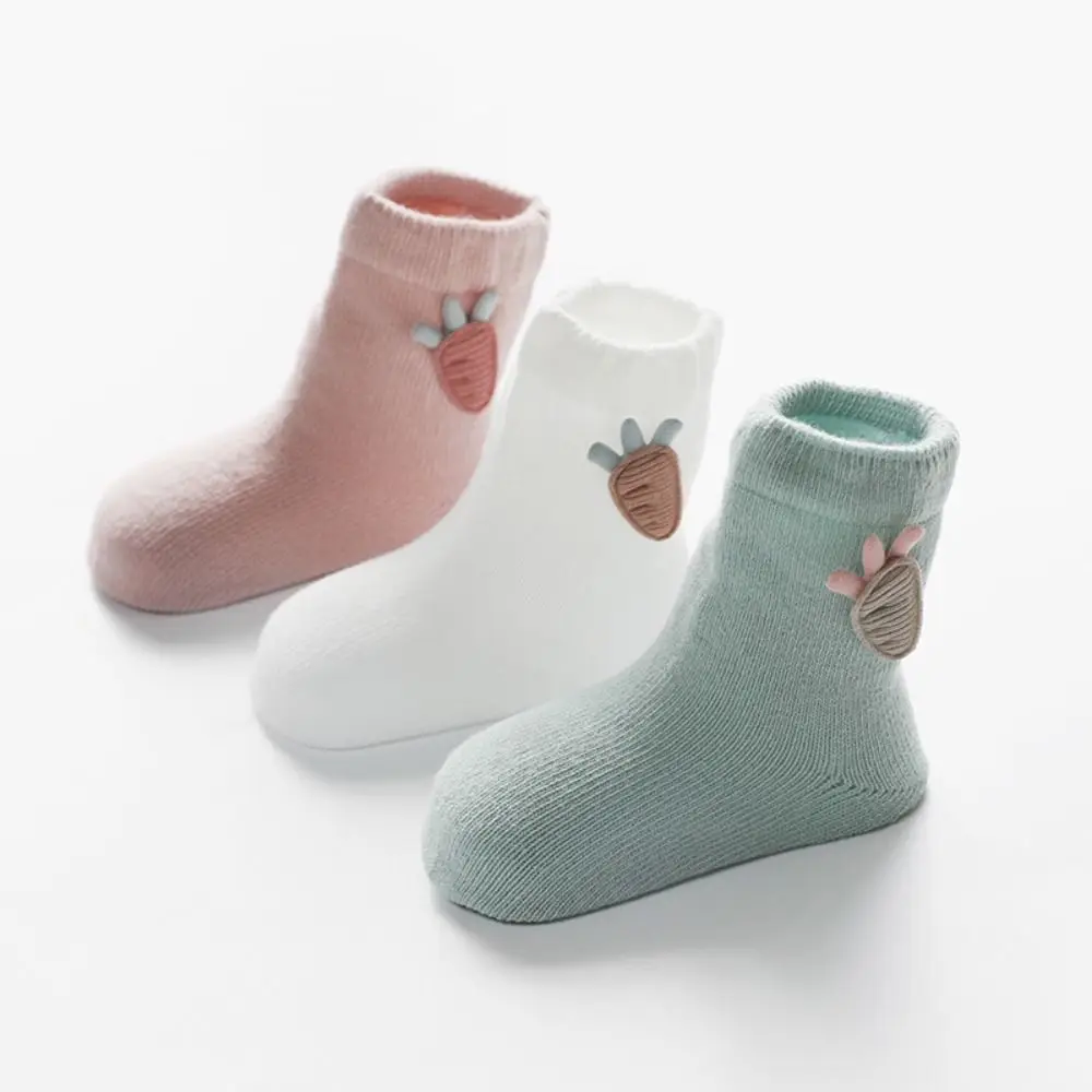 3Pairs Rabbit Baby Cotton Socks Strawberry Radish Toddle Short Tube Socks Breathable Autumn Spring Newborn Cartoon Socks Autumn
3Pairs Rabbit Baby Cotton Socks Strawberry Radish Toddle Short Tube Socks Breathable Autumn Spring Newborn Cartoon Socks Autumn