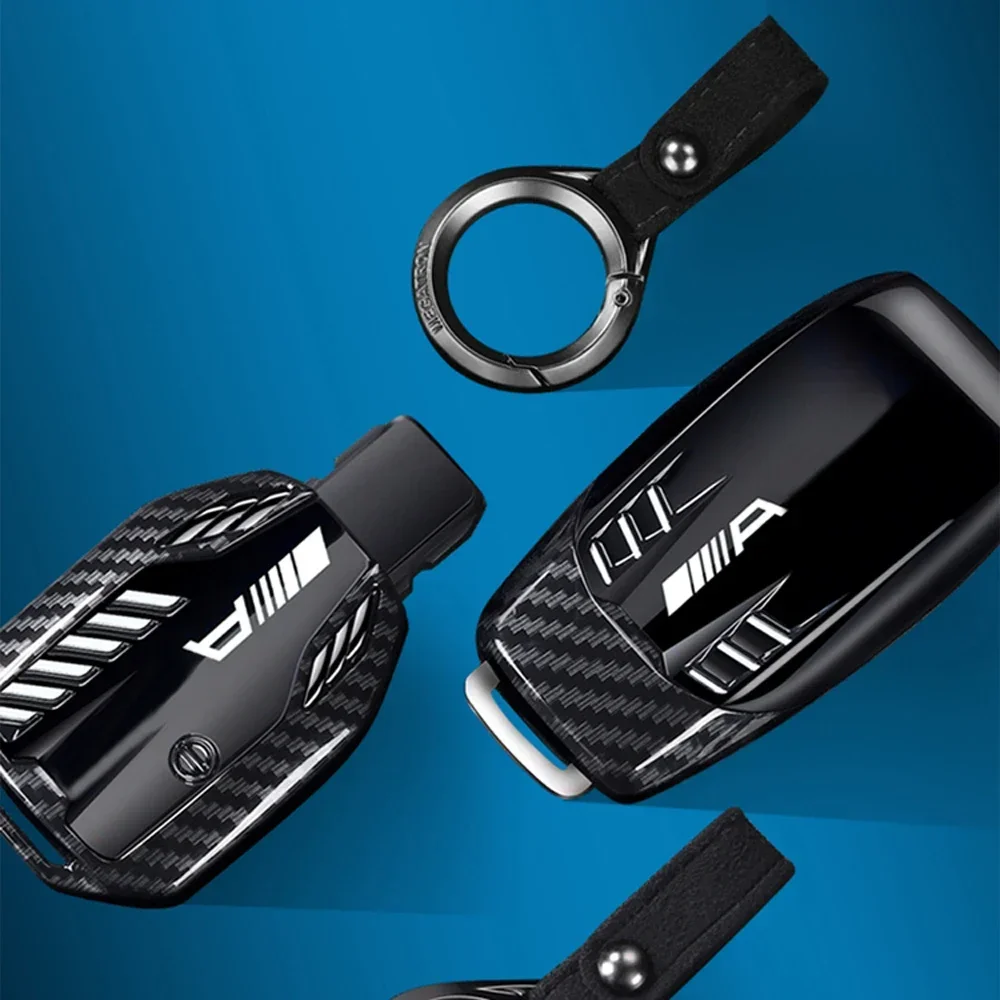 Zinc Alloy Carbon Fiber Car Key Case Cover Keychain For Mercedes Benz AMG A B C E S Class W204 W205 W212 W213 W176 GLC CLA W177
Zinc Alloy Carbon Fiber Car Key Case Cover Keychain For Mercedes Benz AMG A B C E S Class W204 W205 W212 W213 W176 GLC CLA W177