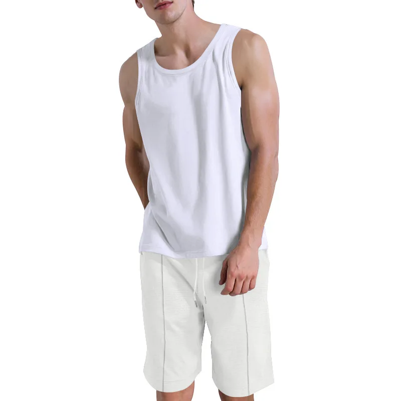 2025 cross-border summer men's large-size casual sports sleeveless vest waffle shorts men's two-piece suit
2025 cross-border summer men's large-size casual sports sleeveless vest waffle shorts men's two-piece suit