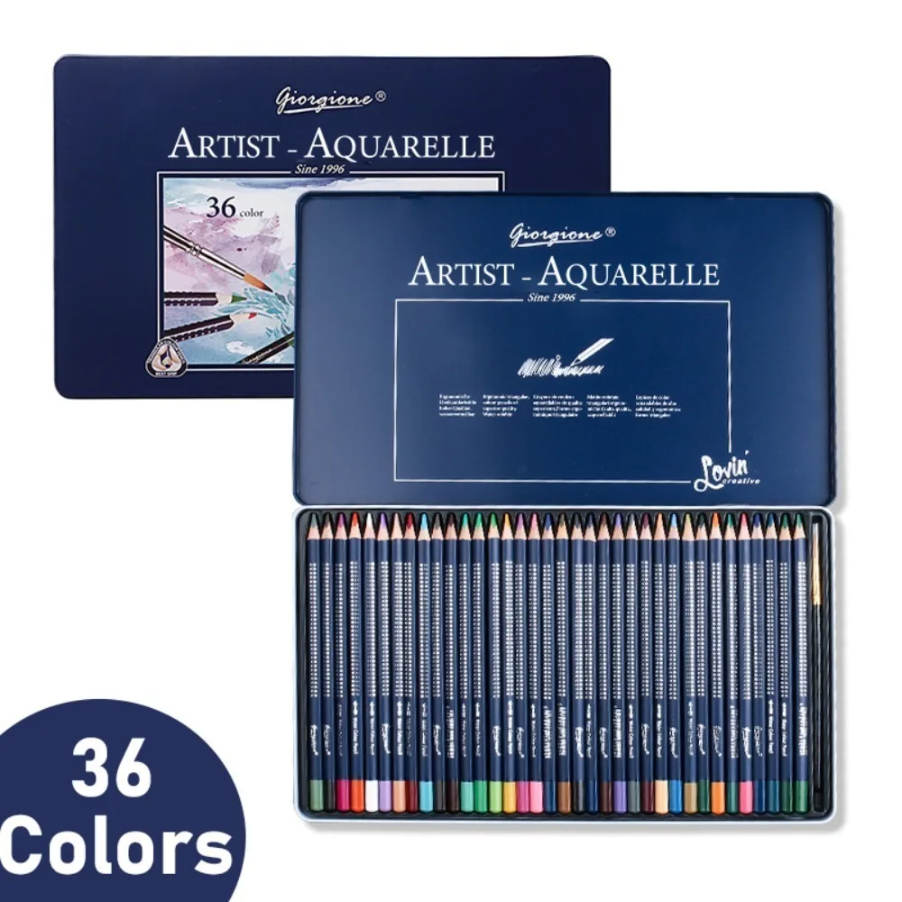 Wooden 12/24/36 Colors Pencil Set Painting Art Watercolor Pencil Set with Brush Professional Colorful
Wooden 12/24/36 Colors Pencil Set Painting Art Watercolor Pencil Set with Brush Professional Colorful