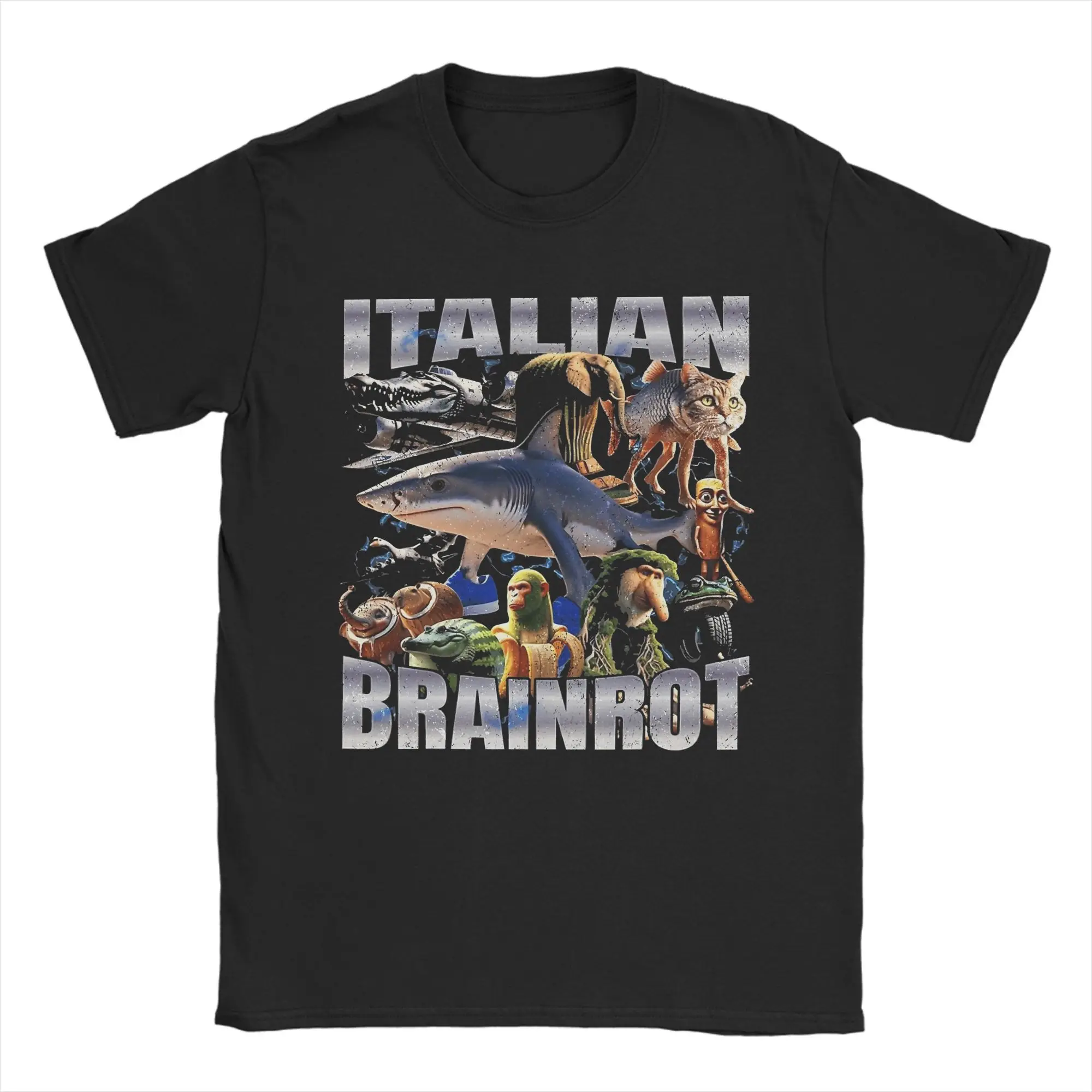 Men Italian Brainrot All Characters T Shirt Pure Cotton Clothing Novelty Short Sleeve O Neck Tees Summer T-Shirts
Men Italian Brainrot All Characters T Shirt Pure Cotton Clothing Novelty Short Sleeve O Neck Tees Summer T-Shirts