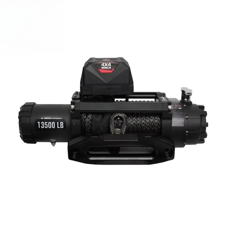 13500lb Electric Off Road Winch with Handheld Remote, 12V 4x4 Truck Trailer Recovery Winch for Self Rescue
13500lb Electric Off Road Winch with Handheld Remote, 12V 4x4 Truck Trailer Recovery Winch for Self Rescue
