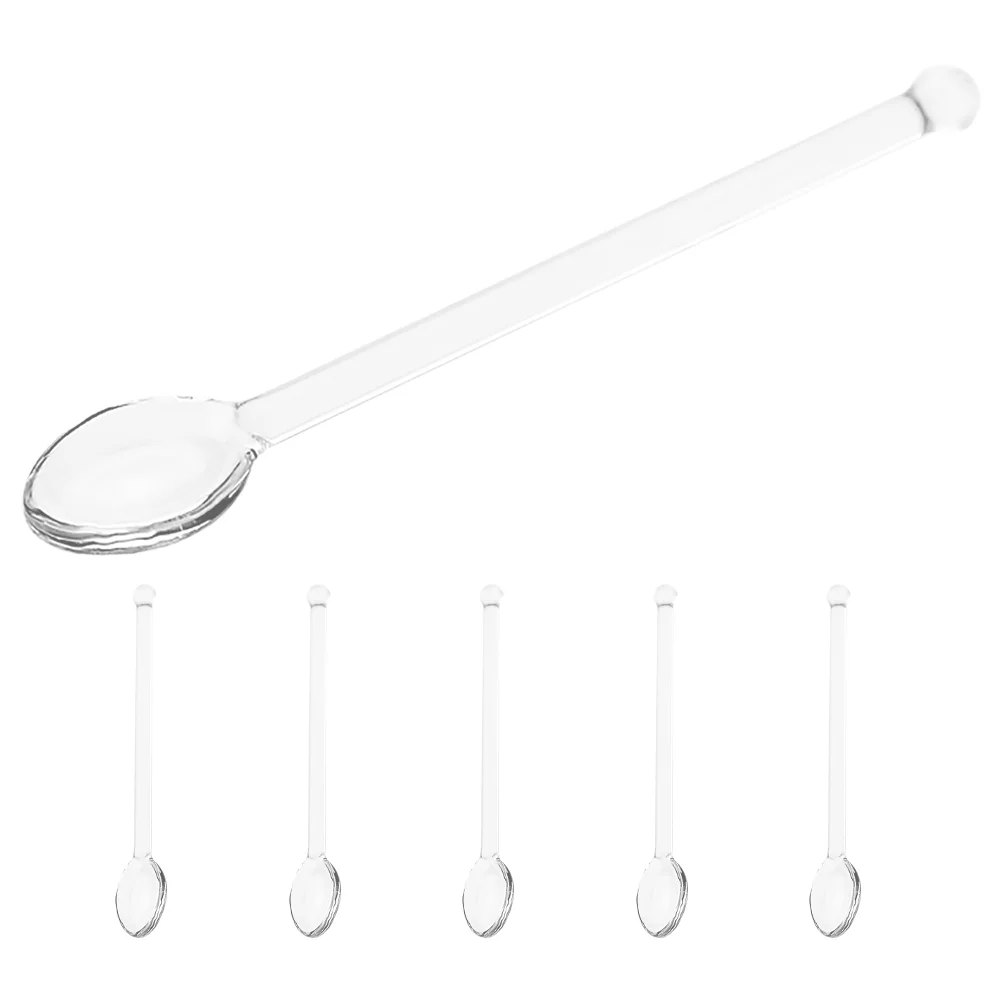 Coffee Stir Sticks Glass Spoon Small Tea Spoons Mini Teaspoon Crystal Mixing Cocktail Stirring Stirrers Transparent Teaspoons
Coffee Stir Sticks Glass Spoon Small Tea Spoons Mini Teaspoon Crystal Mixing Cocktail Stirring Stirrers Transparent Teaspoons