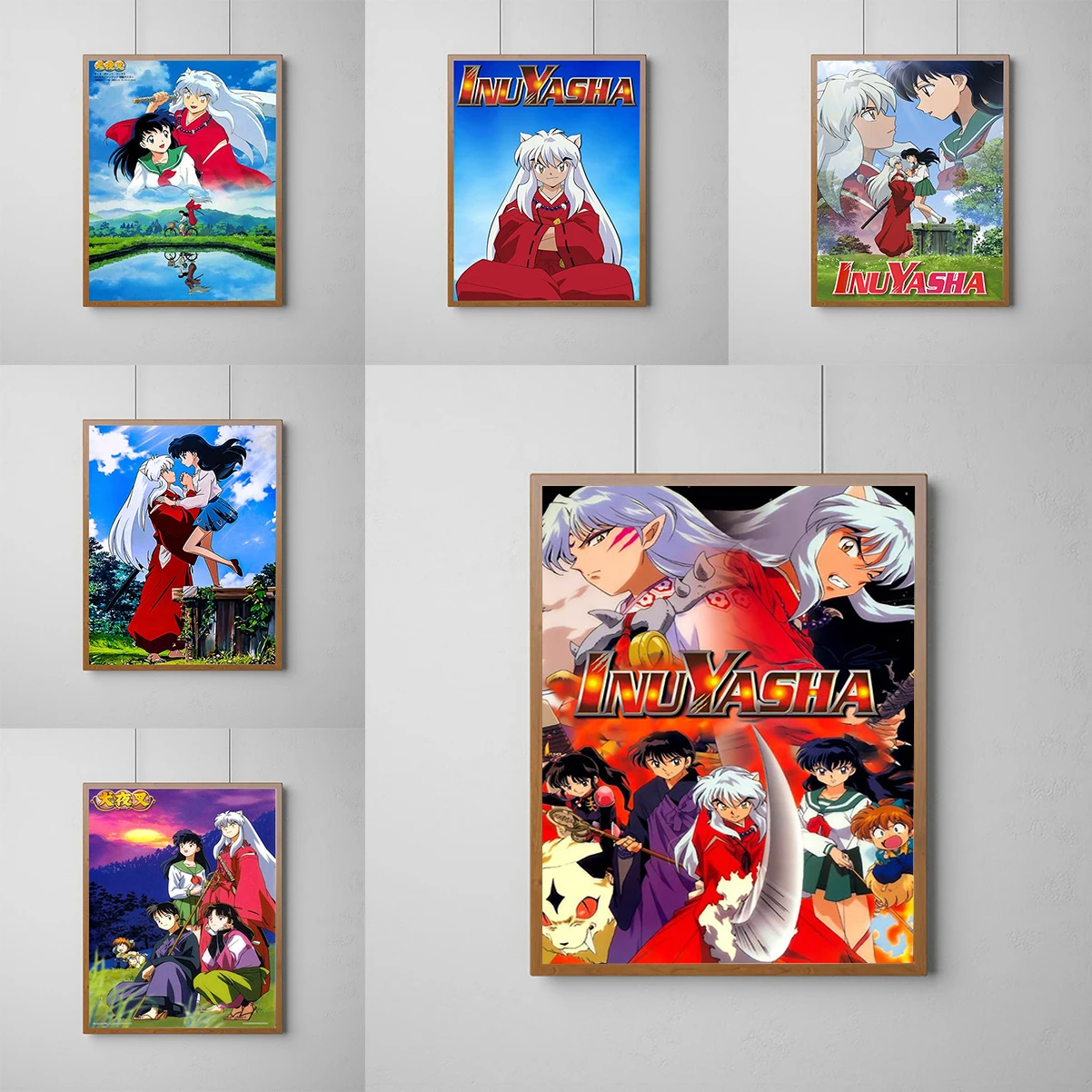 Inuyasha Cartoon Poster Decor for Room Decoration Decorative Paintings Prints Wall Art Mural Home Decorations Bedroom Stuff Arts
Inuyasha Cartoon Poster Decor for Room Decoration Decorative Paintings Prints Wall Art Mural Home Decorations Bedroom Stuff Arts