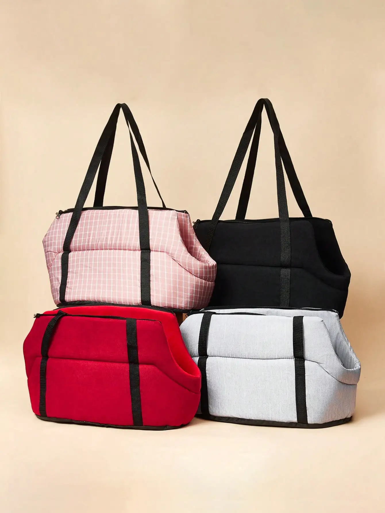 PETSIN 1pc Foldable Pet Carrier Bag, Pet Outdoor Shoulder Bag, Cat/Dog Sling Bag, Car Breathable Pet Backpack
PETSIN 1pc Foldable Pet Carrier Bag, Pet Outdoor Shoulder Bag, Cat/Dog Sling Bag, Car Breathable Pet Backpack