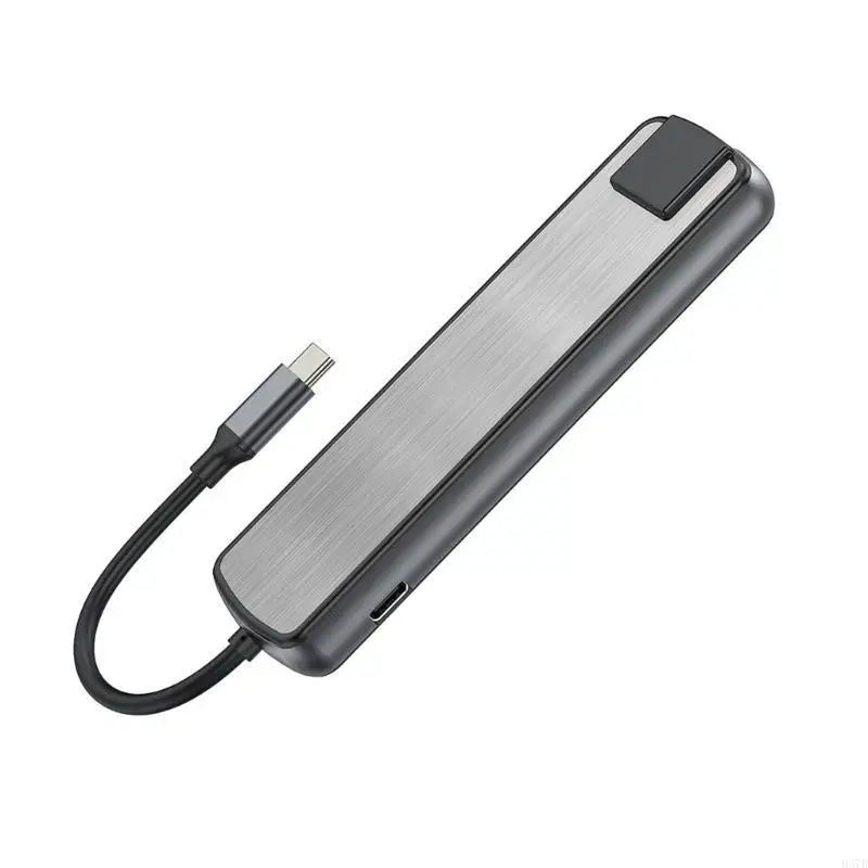 H37B USB C Ноутбук док -станция для ноутбука USB C Hub Multiport Adapter Dongle Dogle
H37B USB C Ноутбук док -станция для ноутбука USB C Hub Multiport Adapter Dongle Dogle