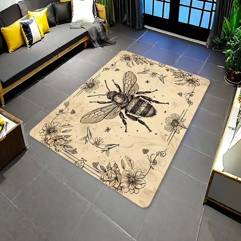 1PC Honeybee Garden Kitchen Rugs Non-Slip Home Door Mats Pop design Bathroom Rugs Bath Mat Carpet for Home Sink Laundry Decor
1PC Honeybee Garden Kitchen Rugs Non-Slip Home Door Mats Pop design Bathroom Rugs Bath Mat Carpet for Home Sink Laundry Decor