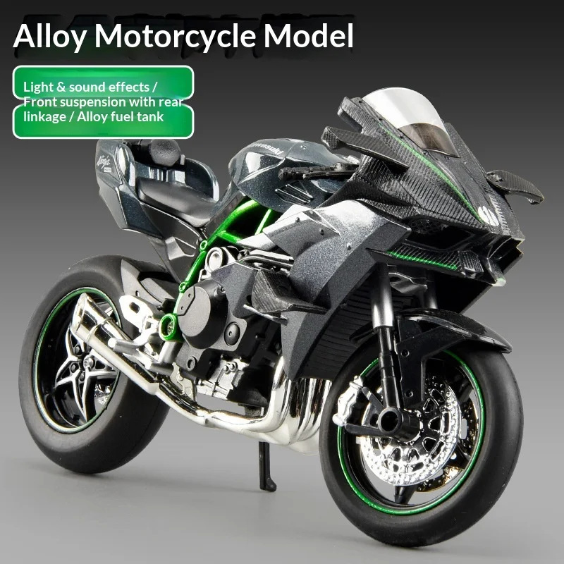 1:12 Scale Light & Sound Friction-Powered Motorcycle Set – Kawasaki, BMW & Ducati Alloy Die-cast Models, Detailed Collection
1:12 Scale Light & Sound Friction-Powered Motorcycle Set – Kawasaki, BMW & Ducati Alloy Die-cast Models, Detailed Collection