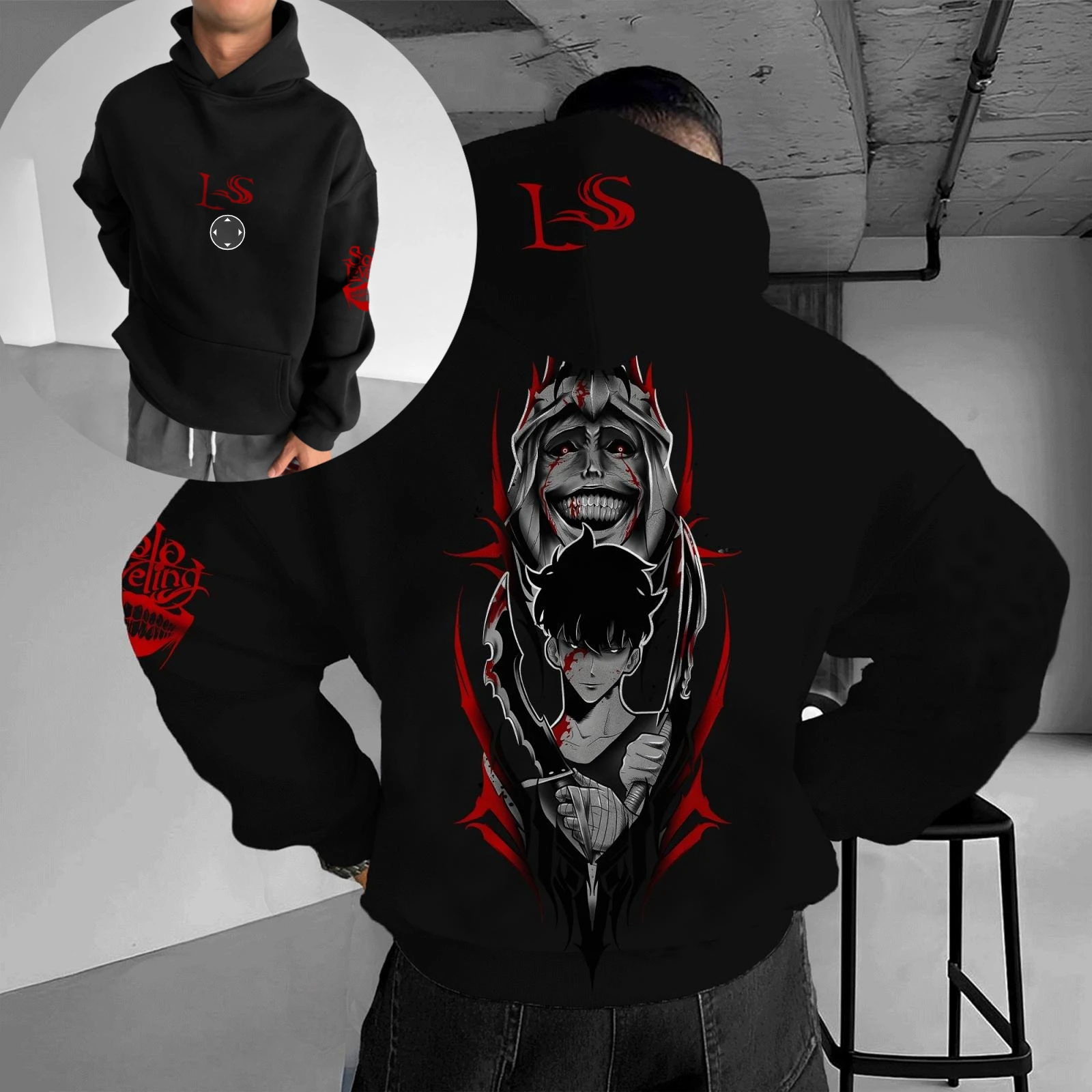 Solo Leveling Hot Blood Аниме Принт Мужская Женская Летняя Мода Уличная Повседневная Свободная Футболка, Толстовка, Шорты и Спортивные Штаны Топ
Solo Leveling Hot Blood Аниме Принт Мужская Женская Летняя Мода Уличная Повседневная Свободная Футболка, Толстовка, Шорты и Спортивные Штаны Топ