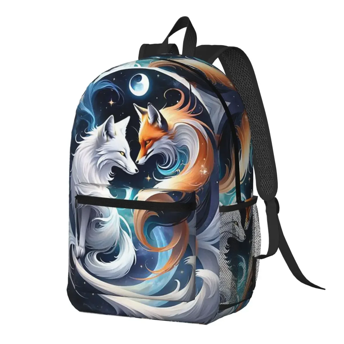 Mysterious Cartoon Two Foxs Backpack Daypack Large Capacity Children BookBag School Bag Shoulder Bags for Men Women
Mysterious Cartoon Two Foxs Backpack Daypack Large Capacity Children BookBag School Bag Shoulder Bags for Men Women